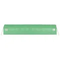 Serre avec cadre en acier vert 20 m² 10x2x2 m