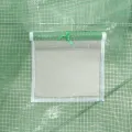 Serre avec cadre en acier vert 20 m² 10x2x2 m