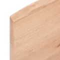 Dessus de table marron clair 60x60x2 cm bois chêne traité