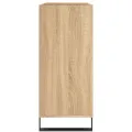 Armoire à disques chêne sonoma 84,5x38x89 cm bois d'ingénierie