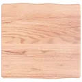 Dessus de table bois massif traité bordure assortie