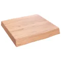 Dessus de table bois massif traité bordure assortie