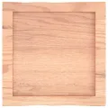 Dessus de table bois massif traité bordure assortie