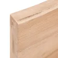 Dessus de table bois massif traité bordure assortie