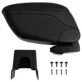 Accoudoir de voiture noir 13x31x(31-44) cm ABS