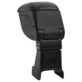 Accoudoir de voiture noir 13x31x(31-44) cm ABS