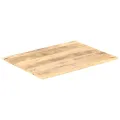 Dessus de table Bois de manguier solide 15-16 mm 70x60 cm