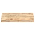 Dessus de table Bois de manguier solide 15-16 mm 70x60 cm