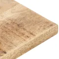 Dessus de table Bois de manguier solide 15-16 mm 70x60 cm