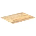 Dessus de table Bois de manguier solide 15-16 mm 70x60 cm
