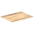 Dessus de table Bois de manguier solide 15-16 mm 70x60 cm