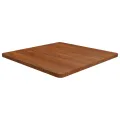 Dessus de table carré Marron foncé70x70x2,5cm Bois chêne traité