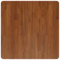 Dessus de table carré Marron foncé70x70x2,5cm Bois chêne traité