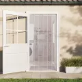 Rideau de porte transparent 200 mmx1,6 mm 25 m PVC