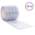 Rideau de porte transparent 200 mmx1,6 mm 25 m PVC