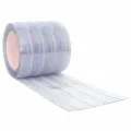Rideau de porte transparent 200 mmx1,6 mm 25 m PVC