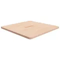 Dessus de table carré 70x70x2,5 cm Bois chêne massif non traité