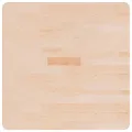 Dessus de table carré 70x70x2,5 cm Bois chêne massif non traité