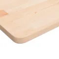Dessus de table carré 70x70x2,5 cm Bois chêne massif non traité