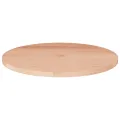 Dessus de table rond Ø50x1,5 cm Bois de chêne massif non traité