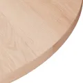 Dessus de table rond Ø50x1,5 cm Bois de chêne massif non traité