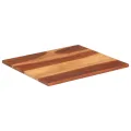 Dessus de table bois massif d'acacia 25-27 mm 70x80 cm