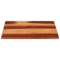 Dessus de table bois massif d'acacia 25-27 mm 70x80 cm