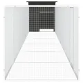 Poulailler Anthracite 700x91x100 cm Acier galvanisé