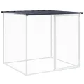 Poulailler avec toit anthracite 103x98x90 cm acier galvanisé