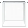 Poulailler avec toit anthracite 103x98x90 cm acier galvanisé