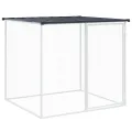 Poulailler avec toit anthracite 603x98x90 cm acier galvanisé