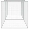 Poulailler avec toit anthracite 203x98x90 cm acier galvanisé