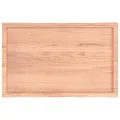 Dessus de table bois massif traité bordure assortie