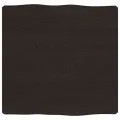 Dessus de table bois massif traité bordure assortie