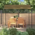 Auvent de parasol 3x2,4 m Taupe 180 g/m²