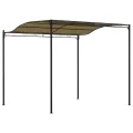 Auvent de parasol 3x2,4 m Taupe 180 g/m²