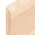 Dessus de table 120x60x(2-4) cm bois de chêne massif non traité