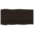 Dessus de table bois massif traité bordure assortie