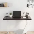 Dessus de table bois massif traité bordure assortie