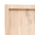 Dessus de table 120x50x(2-4) cm bois de chêne massif non traité