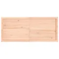Dessus de table 140x60x(2-6) cm bois de chêne massif non traité