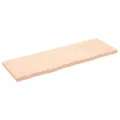 Dessus de table 180x60x(2-6) cm bois de chêne massif non traité