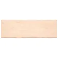 Dessus de table 180x60x(2-6) cm bois de chêne massif non traité
