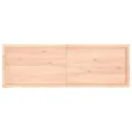 Dessus de table 180x60x(2-6) cm bois de chêne massif non traité