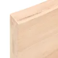 Dessus de table 180x60x(2-6) cm bois de chêne massif non traité