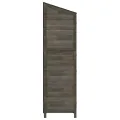 Remise de jardin Anthracite 55x52x174,5 cm Bois de sapin solide