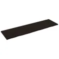 Dessus de table marron foncé bois chêne massif traité