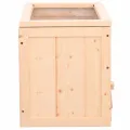 Cage à hamster 60x30x35 cm bois massif de sapin