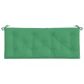 Coussins de banc jardin lot de 2 vert 120x50x7 cm tissu Oxford