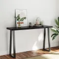 Dessus de table bois massif traité bordure assortie